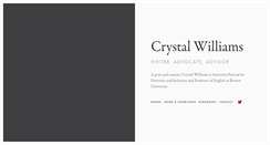 Desktop Screenshot of crystalannwilliams.com